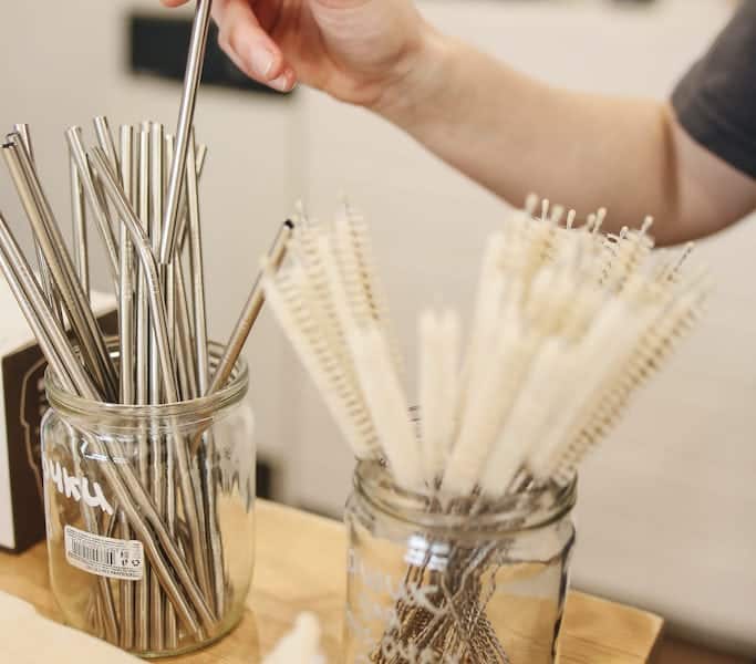 metal straws comparisons pros and cons bamboo what is the best straw green eco friendly AQUASANI Springfield mo Missouri environmentally friendly